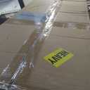 TIQLAB Height Adjustable Electric Standing Desk, 47.2 x 23.6 inch, Sit Stand Up Desk, Splice Board, Computer Home Office Desk, White Frame/Maple Top