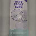 Baby Toilet Lock (3 Pack) Ideal Baby Proof Toilet Lid Lock with Arm  No Tools Needed Easy Installation with 3M Adhesive  Top Safety Toilet Seat Lock  Fits Most Toilets  White