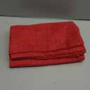 Anickal Red Pillow Covers 18x18 inch for Christmas Day Decor Set of 2 Rustic Linen Holiday Decorative Square Throw Pillow Covers for Farmhouse Sofa Couch Home Decoration