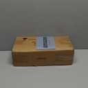 WELLAND Bradley Floating Shelves Handmade Wood Wall Shelf Set of 2, Tudor Oak Wall Mount Shelf (Set of 2, 12 inch) (Light Brown)