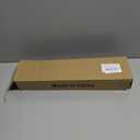 Corner Shower Curtain Rod, Brushed Nickel [39"-69"] x [55"-85"] Adjustable L Shaped Shower Rod No-Sagging 90 Degree Curved Curtain Rod for Bathroom Bathtub with 12 Ring Hooks & Ceiling Support