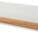 Yamazaki Home Tosca Magnetic Paper Towel Or Dish Towel Holder - Kitchen Storage - Dish Towel - Steel + Wood