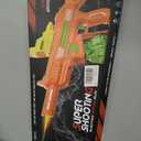Electric Water Gun, Ultimate Battle Blaster Water Guns with Realistic Gun Muzzle Flame High Capacity Automatic Squirt Guns Summer Outdoor Beach Swimming Pool Party Toy for Adult KidsOrange