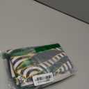 Giwawa Boho Leaves Kitchen Curtain Valance Mid Century Blackout Short Rod Pocket Window Treatment Drapes for Dining Room Bedroom Decor, 54" x 18"