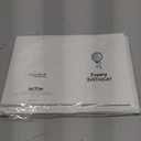 Minimalist Happy Birthday Note Cards Set - 24 Blank Greeting Cards with Envelopes & Colorful Seals