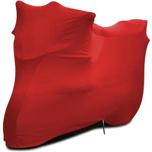 WinPower Indoor Motorcycle Cover, Soft Stretch Elastic Dustproof Scratchproof Cover for Motorbikes, 96inches (XL(96 x 41 x 49 inches))