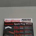 PerTronix 708104 Flame-Thrower Black Custom Fit Spark Plug Wire for 8 Cylinder Ford