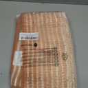 BSICPRO Bathroom Rugs, Bath Mat Rug for Bathroom Non Slip 17 x 24 Inches Water Absorbent Chenille Floor Mats Machine Washable (Pumpkin Orange)