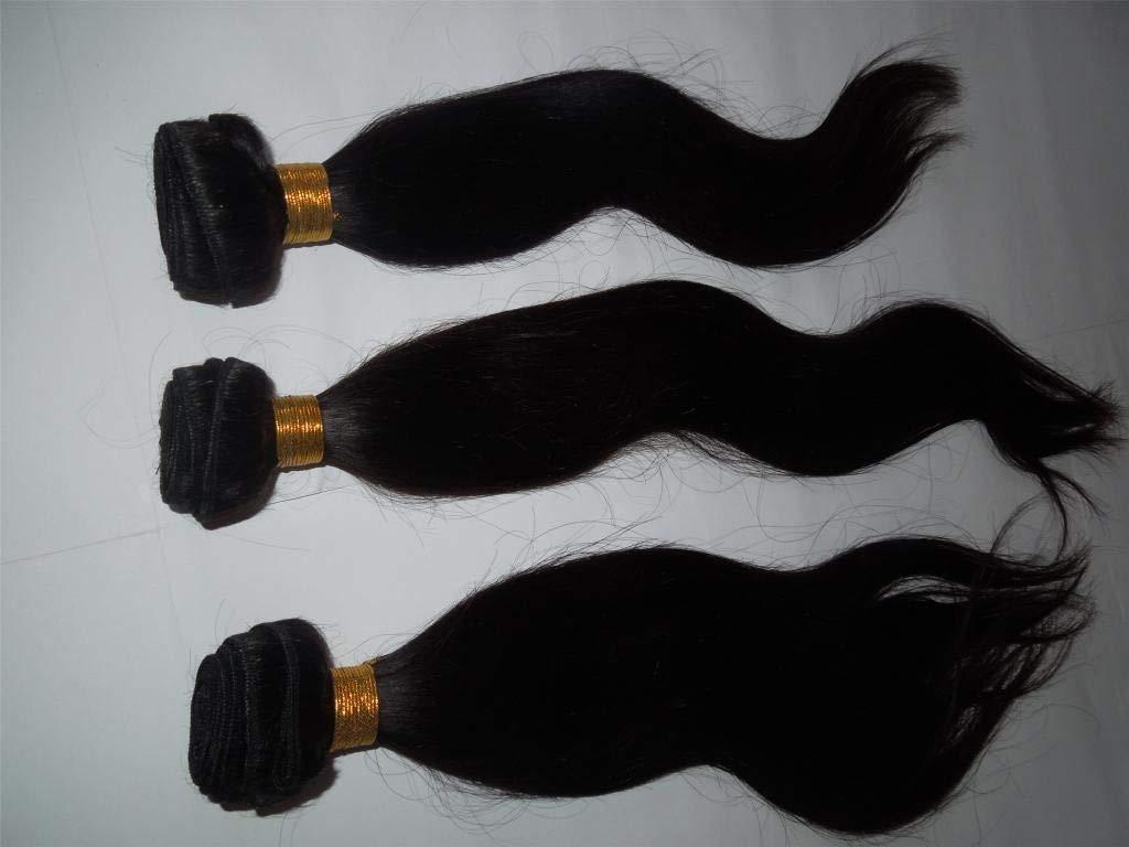 HairPR? Hair 100% Philippines Human Virgin Hair extension 3 Bundles 22"-24"-26" Straight Natural Color Can be dyed