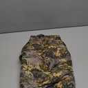 Winter Dog Coat, Reversible Jacket for Small Medium Large Dogs, Camouflage Warm Thickened Sherpa Fleece Doggie Pet Vest, Green, Size: Large