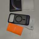 TORRAS Strong Magnetic & Seamless Stand for iPhone 17 Pro Max Case, Fit for MagSafe, Military Grade Drop Protection, Invisible Adjustable Kickstand, Camera Control Button, Translucent Matte Deep Blue