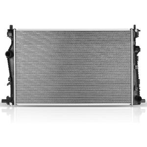 SCITOO Engine Coolant Radiator Assembly for Jeep Cherokee 2014 2015 2016 2017 2018, 2.4L 3.2L, Replace 13401