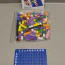 Learning Resources STEM Explorers Pixel Art Challenge - Math Puzzles, Pattern Blocks, Sensory Bin, Arts and Crafts, Math Manipulatives, Building Toys, Montessori (Medium)