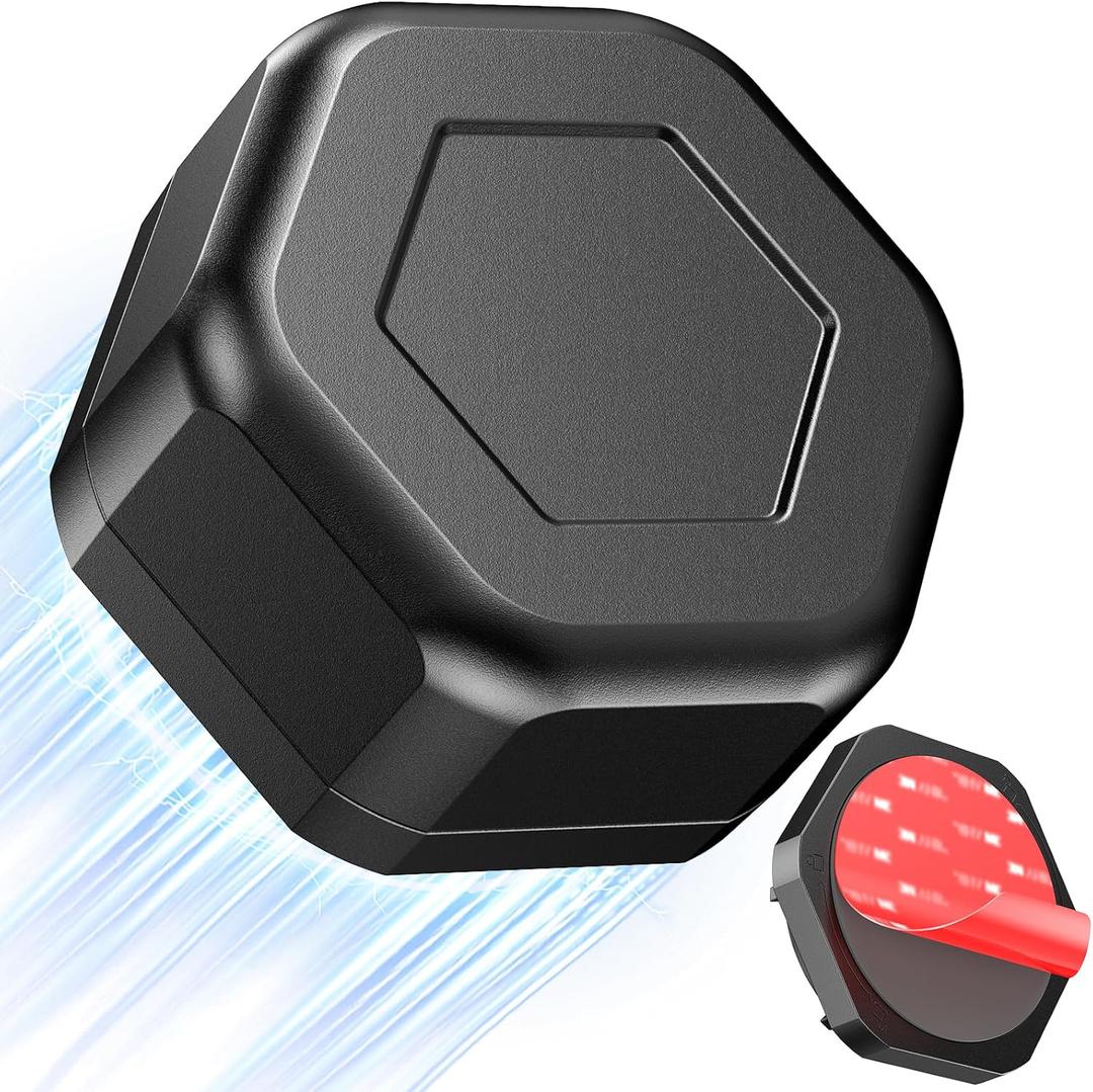 for Airtag Magnetic Case  Tagginnc Powerful Magnet & Discreet Hexagonal Nut Design with Sticky & Non-Slip Base, Waterproof and Durable, Compatible with AirTag for Cars, Trucks & Trailers (Single)