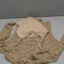 Avidlove Womens Long Sleeve Bodysuit Lace Tops Turtle Neck Shapewear Body Suits Going Out Top Fall Outfits Two Piece Set (Small, Champagne)