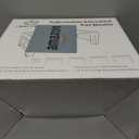 Elevated Dog Bowls for Large Dogs 5 Adjustable Heights 7.5"-15.4", 2 X-Large 10 Stainless Steel Bowls, Heavy Duty Raised Dog Bowl Stand Foldable Pet Feeder for Dogs Shoulder Height Over 15, Grey