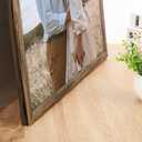 Rustic Walnut 17x21 Frame - Single Frame, 17 x 21 Poster Frame for Artwork, Puzzles, Photos and Movie Posters Picture Frames