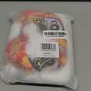 New Year Dog Lion Dance Coat, Spring Festival Pet Costume, Winter Cat Warm Clothes for Small Medium Dogs, Teddy, Schnauzers and Small Bichon Frises (Small)