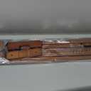 DJAR Wooden Art Easel for Painting,Adjustable Pine Wood Floor Easels for Adults Artist Beginners,Hold Canvas up to 39'',Tool-Less Installation Easel,Walnut