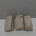 Seat Covers, 22" x 22", Khaki, 3 pack