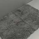 OLANLY Bathroom Rugs 30x20, Extra Soft Absorbent Chenille Bath Rugs, Rubber Backing Quick Dry, Machine Washable Bath Mats for Bathroom Floor, Tub and Shower, Home Decor Accessories, Grey (30" x 20", Grey)