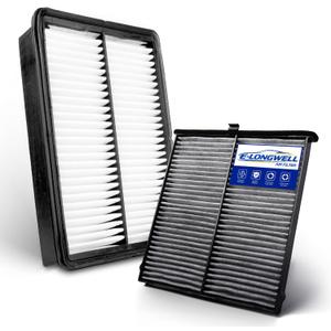 Engine & Cabin Air Filter Set for Mazda 3 (2014-2018), for Mazda 6 (2014-2021), CX-5 2.0L/2.5L (2013-2025), Naturally Aspirated Gas Only, Not for Turbo, Replace CF11811 CA11259