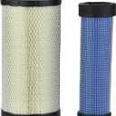 17743-U2230-71 17744-U2230-71 Air Filter Kit Compatible with Toyota Forklift 4Y Engine Replace RS3940 AF25648 17743U223071 42806 P610905 83347