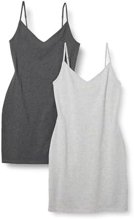 Amazon Essentials Womens Slim Fit Cotton Layering Slip Dress XXL