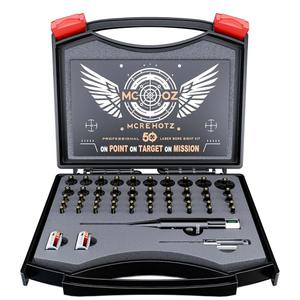 Professional Laser Bore Sighting Kit： Green or Red Bore Sight with 50 Adapters - Multiple Caliber Bore Sighter Perfectly Choice for All Gun - .17 Cal to 12GA Rifle Pistol Boresighter