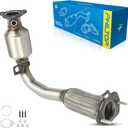 PHILTOP Front Catalytic Converter Kit Compatible with Chevrolet, GMC Equinox 2015-2017 2.4L, Terrain 2015-2017 2.4L Replace# 16581 Direct-Fit (EPA Compliant)