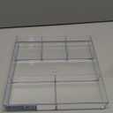 Whitmor 6-Section Clear Drawer Organizer