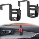 2 PCS Black Cup Holder,Waterproof and Durable,Portable Multifunction,Fit Most Size Mugs,Cup Holders That Fit Most Cars,Car Storage Cup Accessories,Vehicle Seat Cup