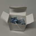 Jetec 6 Pieces Mini Blind Brackets for Window Blinds, with Screws (1.18x1.18 Inch)