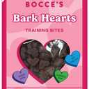 2 x Bocce's Bakery Bark Hearts Training Bites Dog Treats, 2 oz (2 Ounce (Pack of 1))