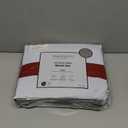 Mellanni Queen Sheets Set - 4 PC Iconic Collection Bedding - Hotel Luxury, Extra Soft, Cooling Bed Sheets - Wrinkle, Fade, Stain Resistant (Queen, Striped Gray/Silver)