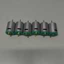 ChgImposs R380 6-24V DC Motor 6000RPM~24000RPM High Speed Micro Motor Metal Stainless Steel Motor for DIY Toys Hair Drier Mini Fan Small Appliance