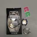 [12Pack] RICHONE Bling Screen Protector Compatible with Samsung Galaxy Watch 7 44mm, Rhinestone Full Protection Flexible TPU Cases Anti Scratch Watch Bumper Cover for Galaxy Watch7 (SM-L310  44MM)