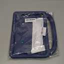 Kids Case for iPad 9th/8th/7th Generation 10.2 Inch 2021/2020/2019, with Built-in Anti-Slip Handle/Foldable Stand/Shoulder Strap, Shockproof Protective Kids iPad 9th/8th/7th Gen Case 10.2 Inch (Navy Blue)