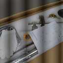 Free Standing Bathtub Faucet Set: SR SUN RISE Floor Mount Tub Filler with 3-Function Handheld Shower Head, Brushed Nickel High Flow Brass Freestanding Shower Faucet