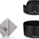 (1+1) Lens Hood for Canon R50 R100 Dual Lens Kit (RF-S 18-45mm F4.5-6.3 is STM and RF-S 55-210mm F5-7.1 is STM) Replaces ET-60B and EW-53 Lens Hood