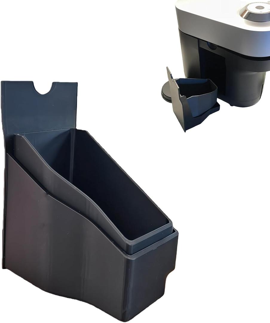 Capsules Container for Nespresso Vertuo Pop+ and Deluxe with Tray, Replacement Part for Vertuo Pop+ Coffee Machine,Easily Cleaning.