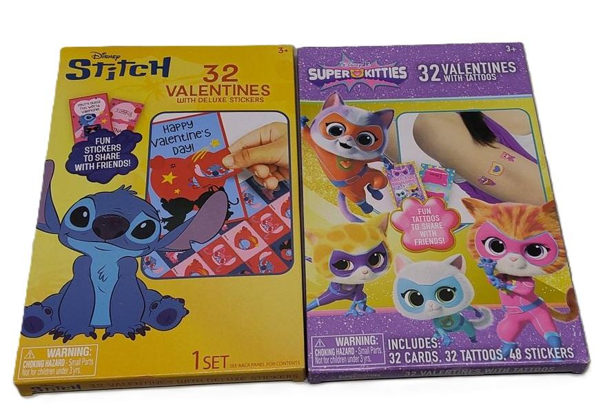 32 Valentines With Tattoos Pack Of 2