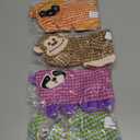 AZSSMUK Cute No Stuffing Dog Toy for Small, Medium Breeds, Fun for Indoor Puppies with Soft Squeaker and Crinkle Paper, No Mess Chew and Play (4 Pack)