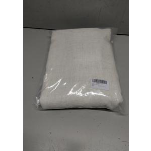 Natural Linen Curtains for Living Room Tassel Border Semi Sheer Boho Curtain Panels Light Filtering Linen Textured Window Treatments Set,2 Panels 40 x 95 InchesRod Pocket