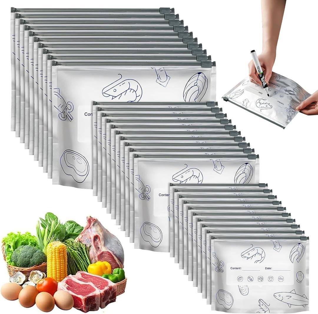 Reusable Aluminum Foil Sealable Storage Bags
