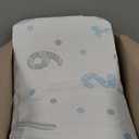 Pack and Play Mattress, 38"x26" Pack N Play Mattresses Dual-Sided Design for Baby and Toddler, Foldable Mattress for Pack N Play with Washable Cover (Blue)