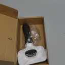 Dog & Cat Brush, Black Self Cleaning Slicker Brush for Pets, Upgraded Dog Brush for Shedding Massaging and Grooming, Removes Loose Undercoat & Portable Comb for Long Short Haired Dogs