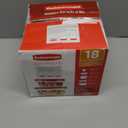 Rubbermaid Easy Find Lids Set of 9 Storage Containers BPA Free 2066483 Red