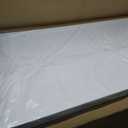 2ft x 4ft Drop Ceiling TilesSmooth White PVC Ceiling Panel 24 x 48in. Waterproof, Washable and Fire-Rated - Reusable - High-Grade PVC to Prevent Breakage-Package of 10 Tiles