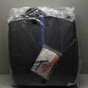 for Ford F150 Leather Seat Covers, SuperCrew XL XLT 2015-2020, F250 F350 F450 Super Duty Crew Cab 2017-2022, Custom Truck Seat Cover Full Set, Pickup Accessories, Black Blue (Bucket Seat)